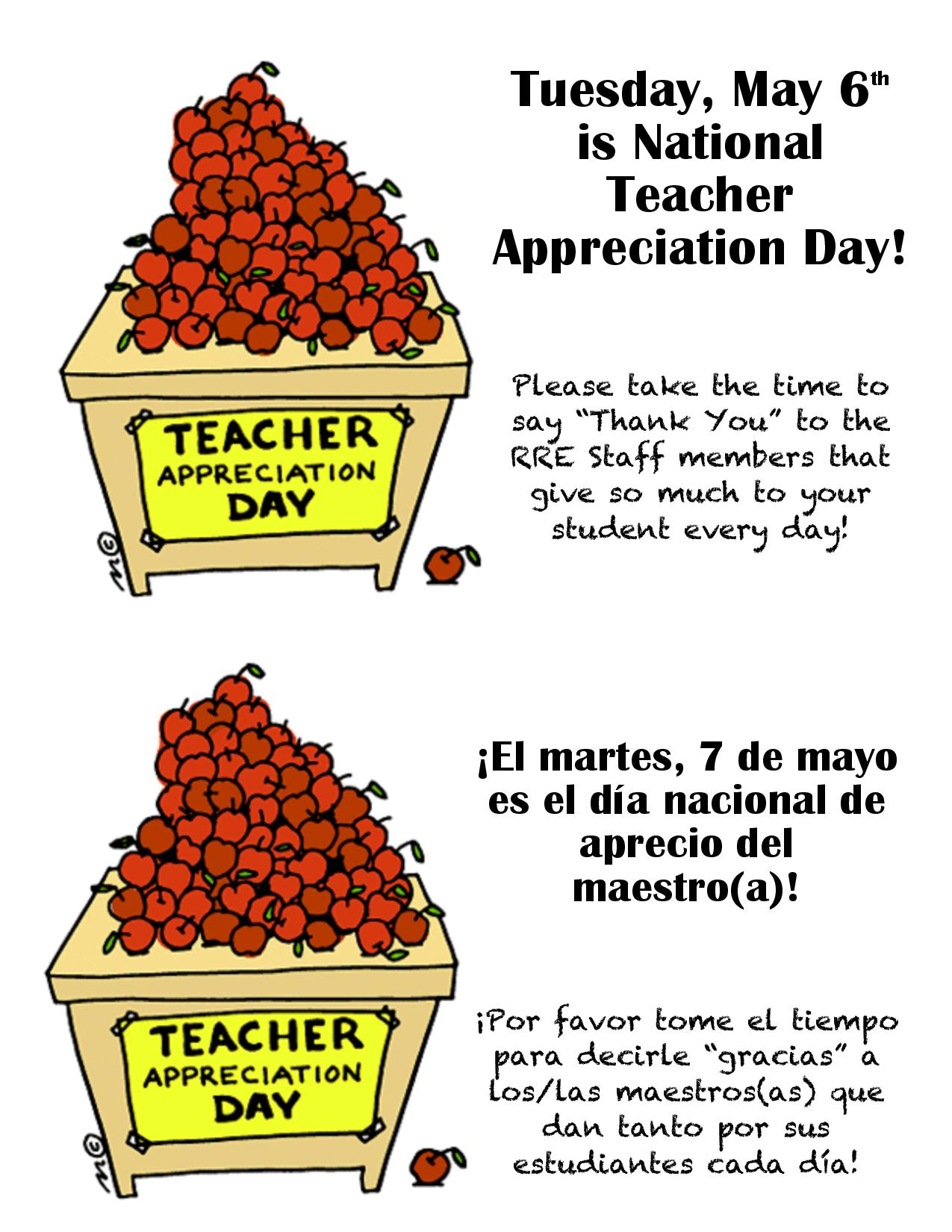 teacher appreciation day 2022